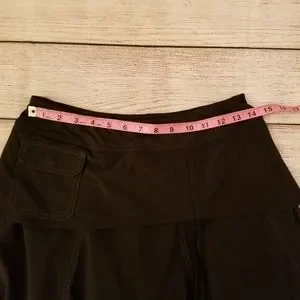 Skort Athleta Wherever - Taille 6, Couleur Beige, Taille élastiquée Avec Poches - Parfait état